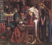 Dante Gabriel Rossetti The Tune of Seven Towers (mk28) china oil painting artist